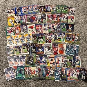 Deion Sanders lot of 79 football cards San Francisco 49ers Washington redskins